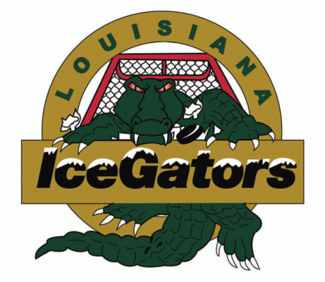 louisiana icegators 2009-2011 primary logo iron on heat transfer